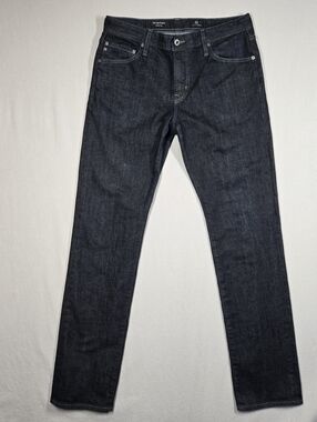 AG Adriano Goldschmied The Graduate Tailored Leg Jeans Men's 33x34 Dark Wash